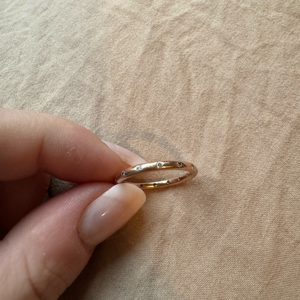 Pandora stack stud ring
